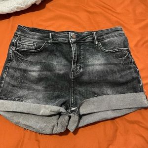 Judy Blue black jean shorts